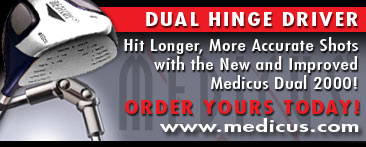 Medicus Dual Hinger Driver - Golf Training Aid
